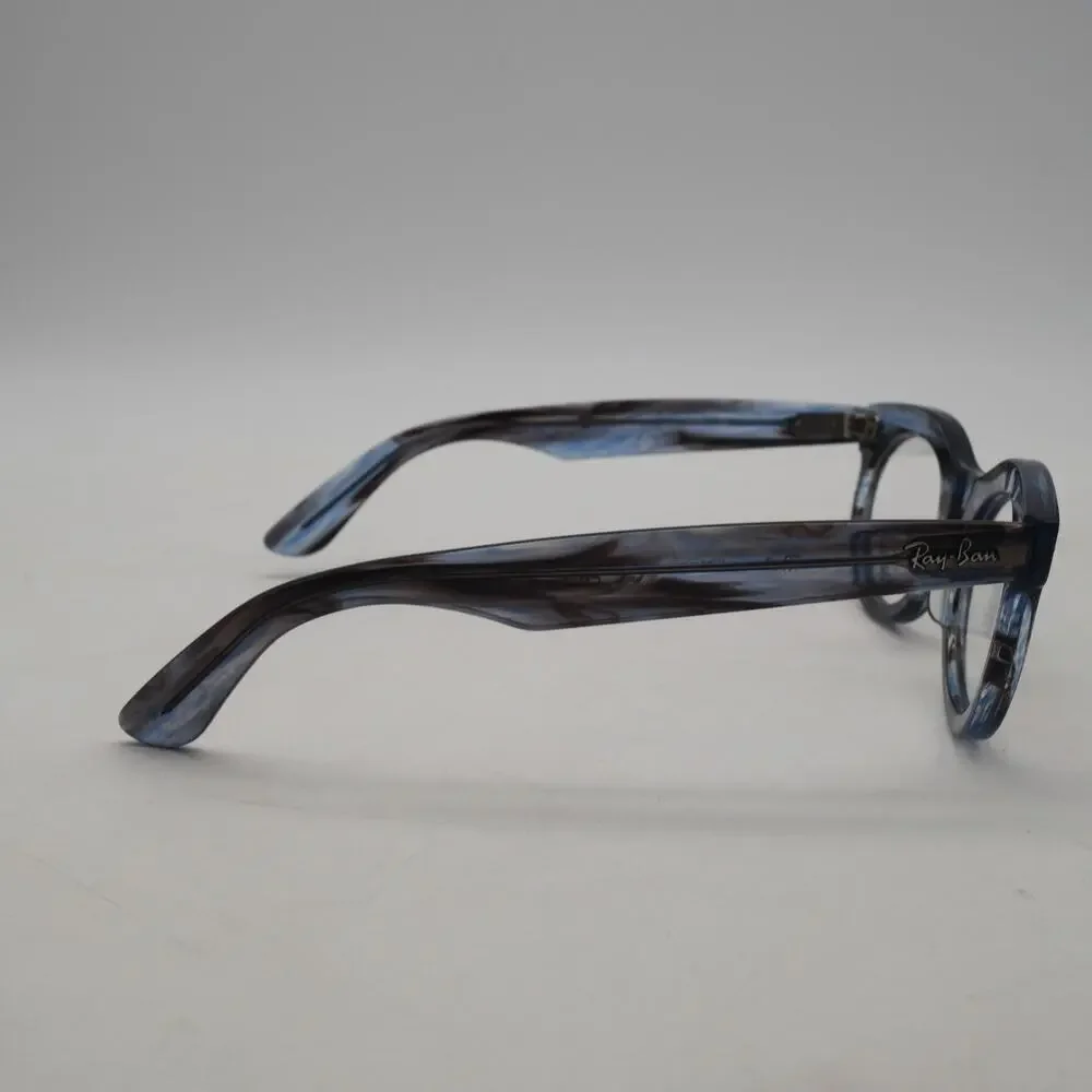 NEW Ray-Ban Wayfarer Oval  Transparent Blue Color Reactive Eyeglasses Frames
